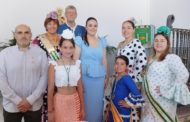 Representants de la Junta Local Fallera de Benicarló participen en la Romeria del Rocío