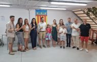 Representants de la JLF de Benicarló assisteixen a la inauguració del Casal de la Falla 9 d'Octubre