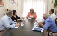 Marta Barrachina es reuneix amb Afanias «per a anar de la mà de qui més ens necessita»