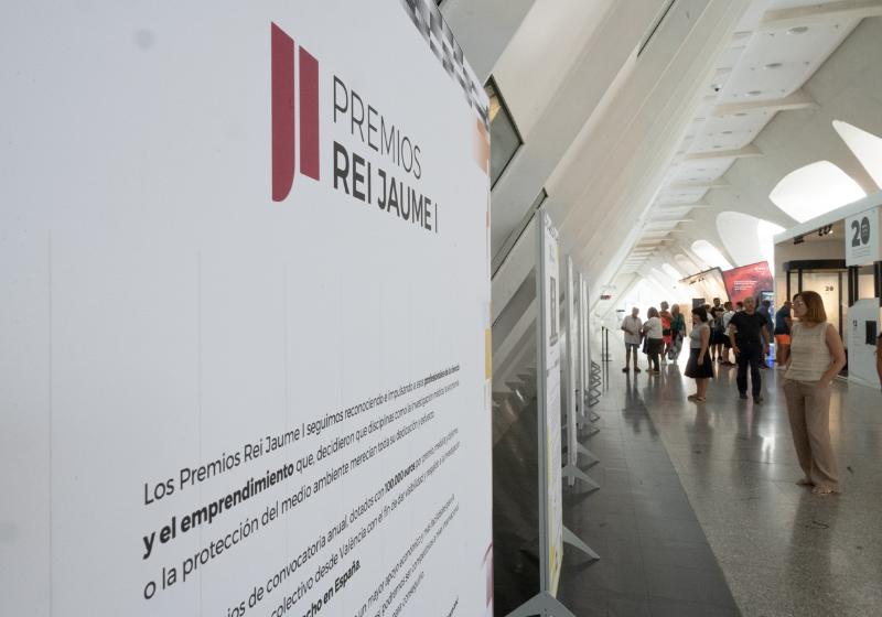 El Museu de les Ciències acull l'exposició dedicada als Premis Jaume 2023