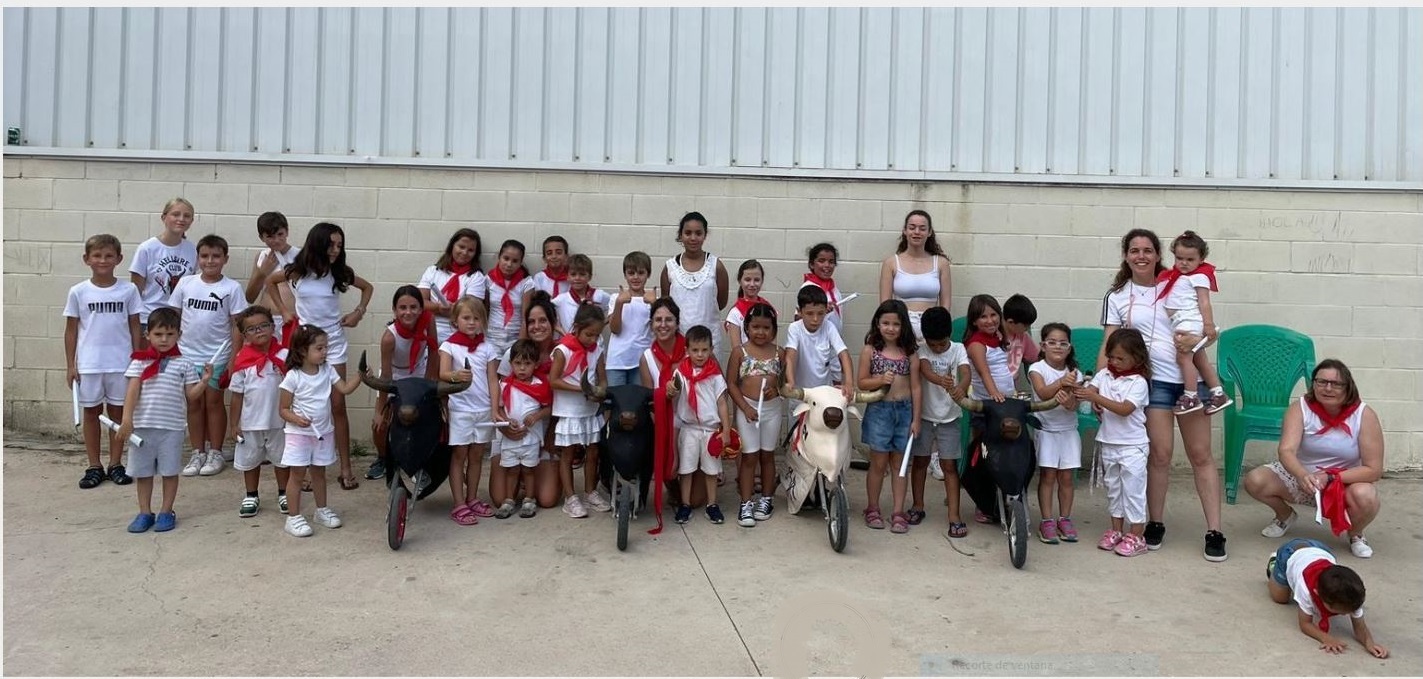 L'Escola d'Estiu de Santa Magdalena celebra Sant Fermín