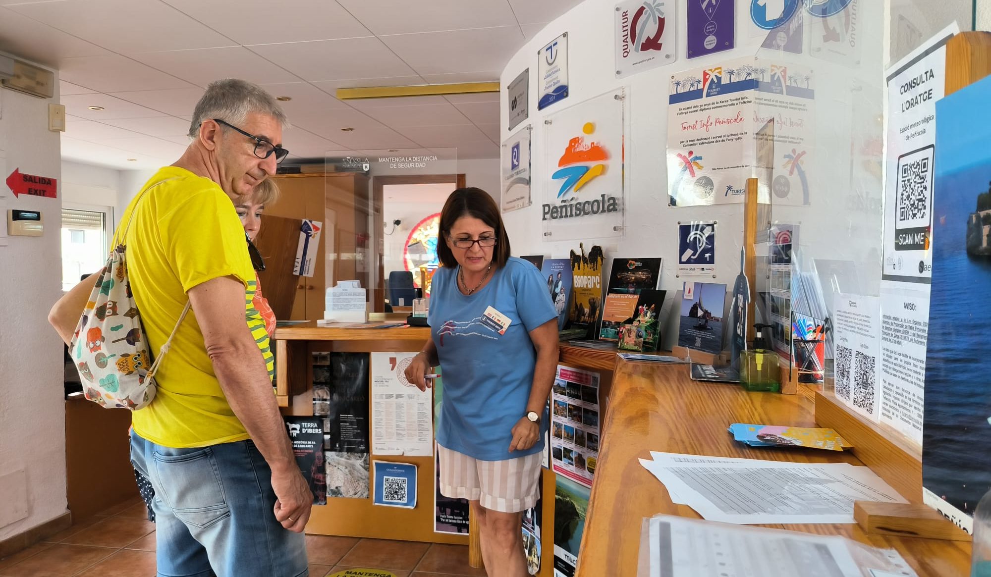 Les oficines d'informació turística de Peníscola han atés quasi 7.000 consultes durant juny