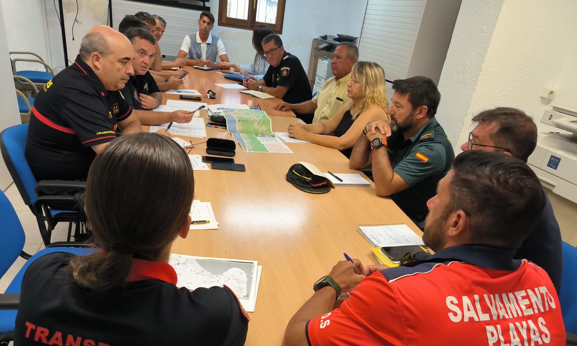 Peníscola prepara el dispositiu de seguretat per al Piromusical de l'1 d'agost
