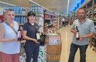 Degustació dels vins Besalduch Valls & Bellmunt de Sant Mateu en el supermercat Benihort