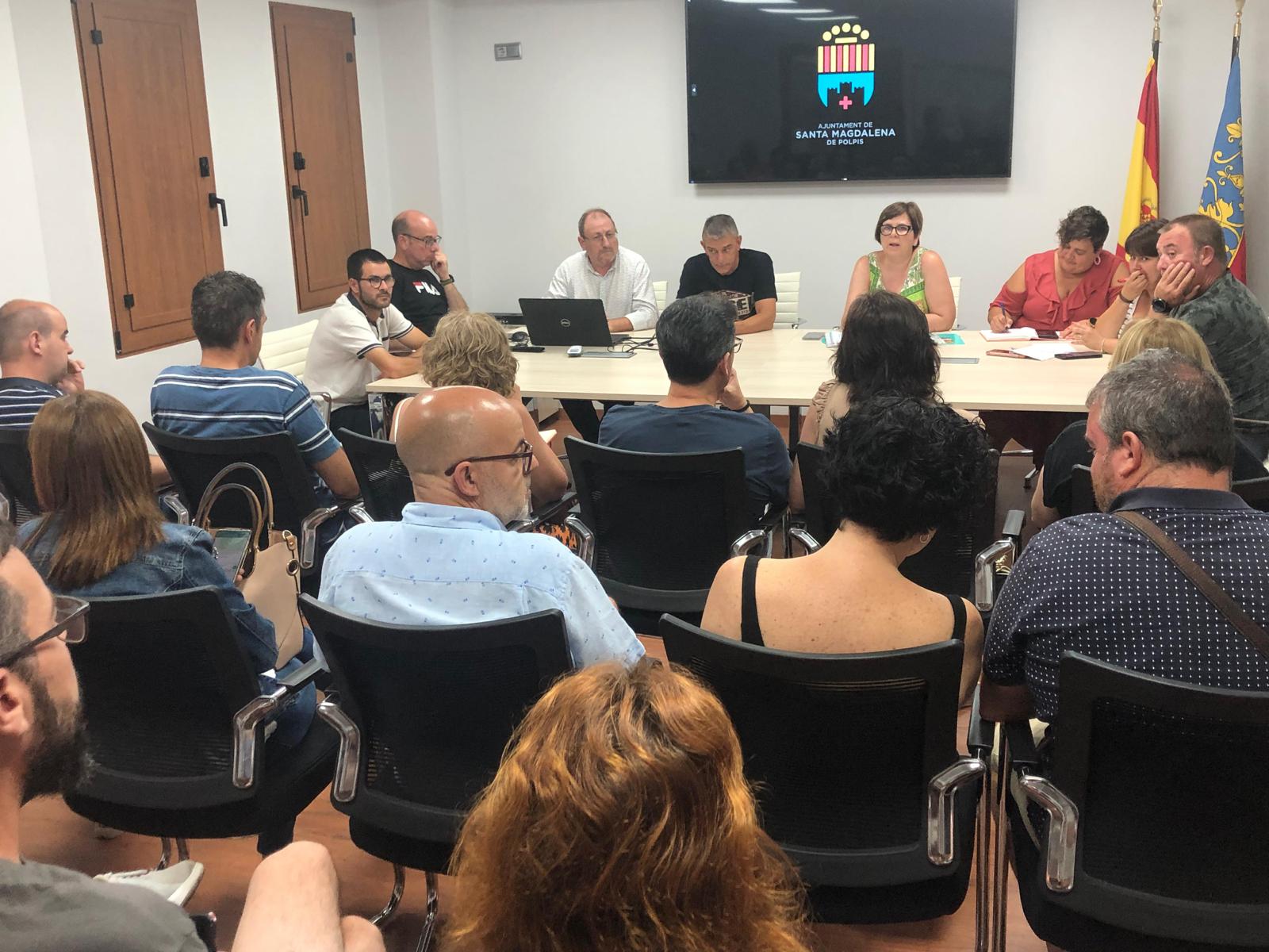Reunió comarcal de bandes de música a Santa Magdalena