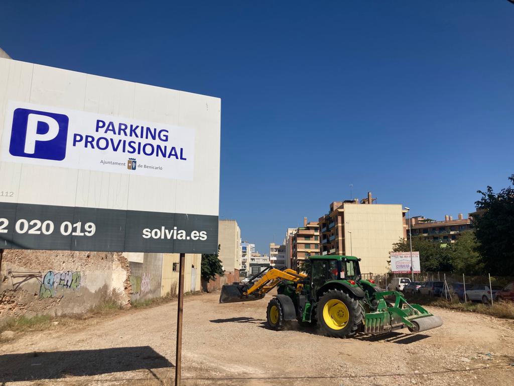 L’Ajuntament habilita un pàrquing a l'avinguda Marqués de Benicarló