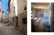 Continuen les obres de rehabilitació de la Casa Abadia-Casa Vicari d'Ares del Maestrat
