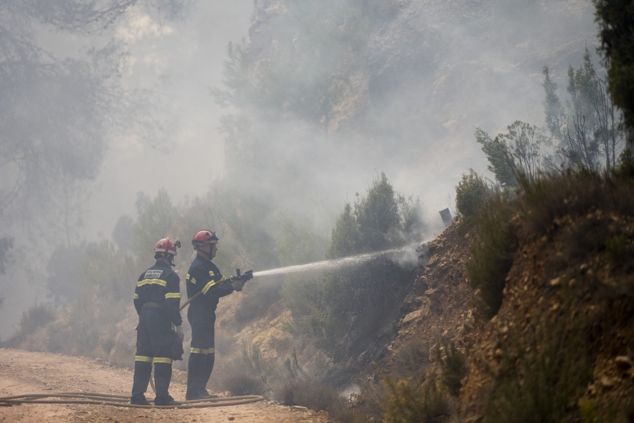La Diputació treballa en les ajudes als municipis afectats pels incendis de Bejís, Les Useres i Villanueva de Viver