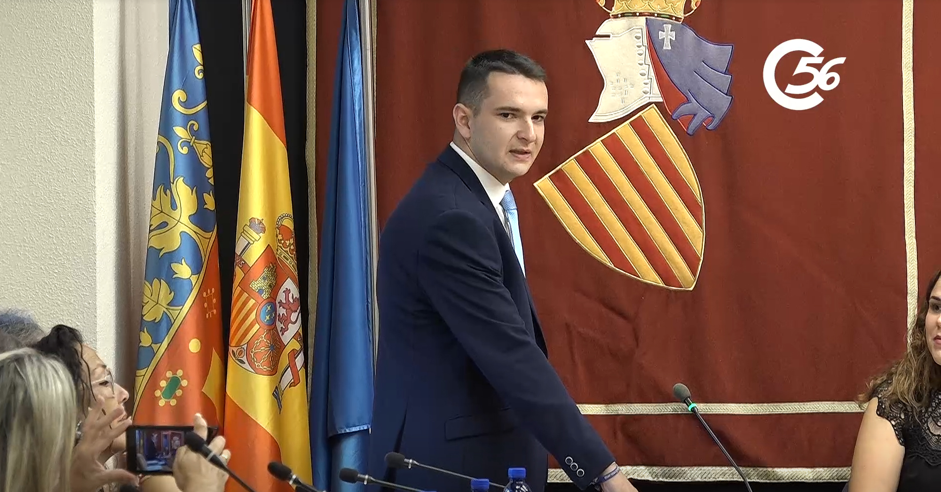 Borja Castell Simó pren possessió com a regidor de l'Ajuntament de Benicarló