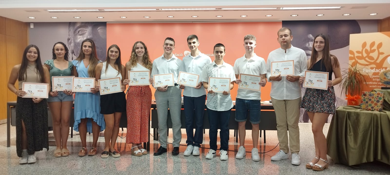La Fundació Caixa Benicarló premia «l'Excel·lència» Acadèmica