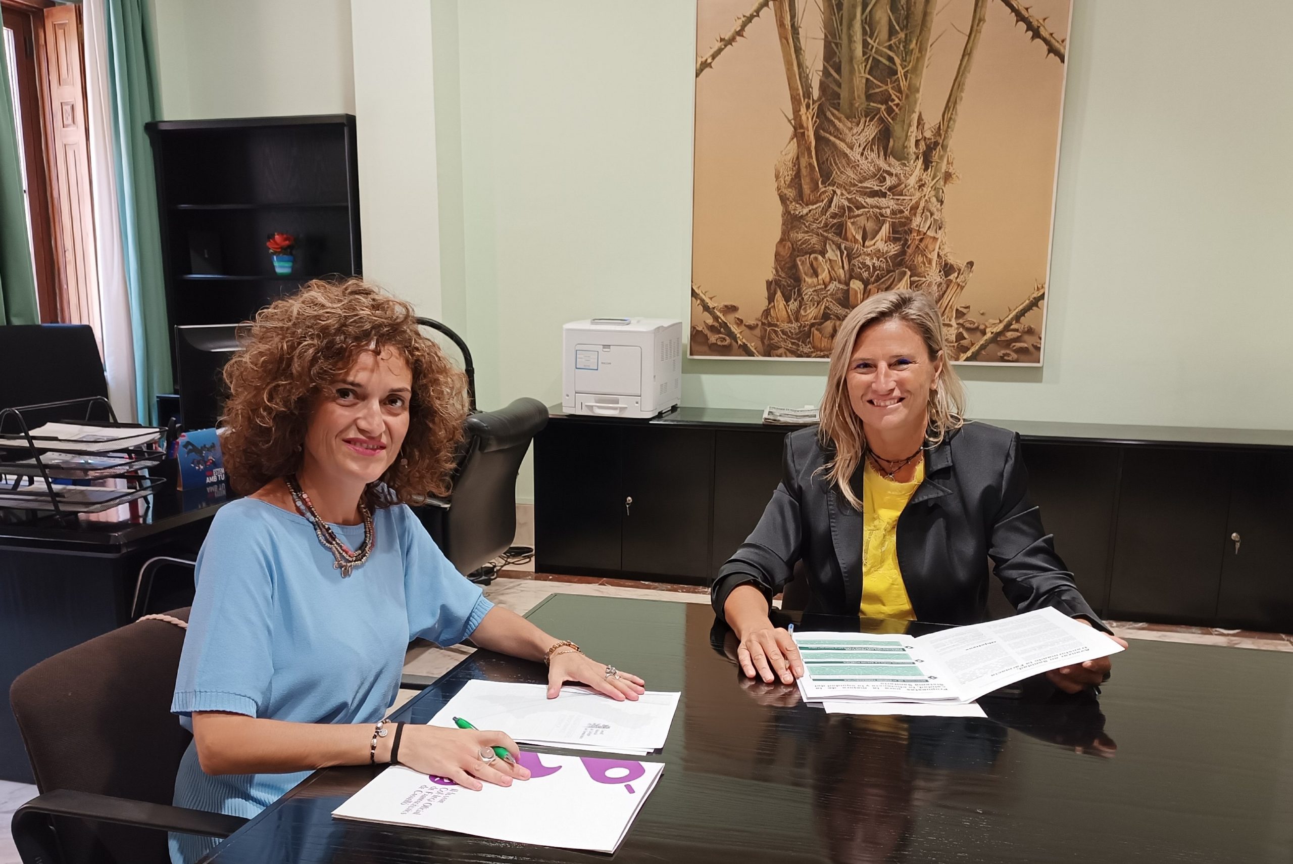 Fabregat rep al Col·legi de Farmacèutics de Castelló
