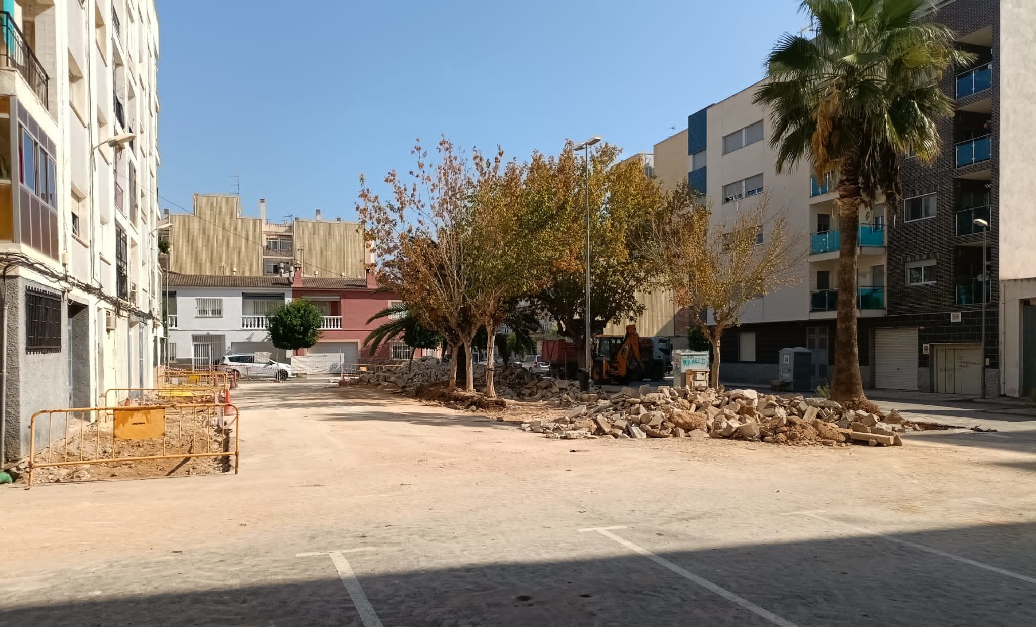 Comencen les obres de la primera fase de rehabilitació de la plaça de Sant Andreu de Vinaròs
