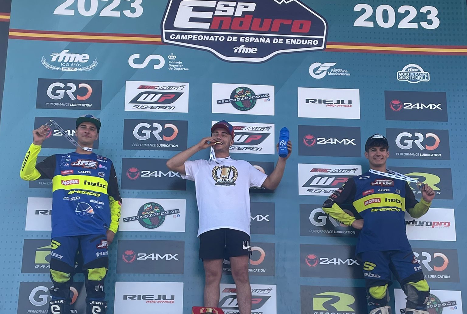 Alfredo Pellicer s’ha proclamat campió d’Espanya d’Enduro Júnior