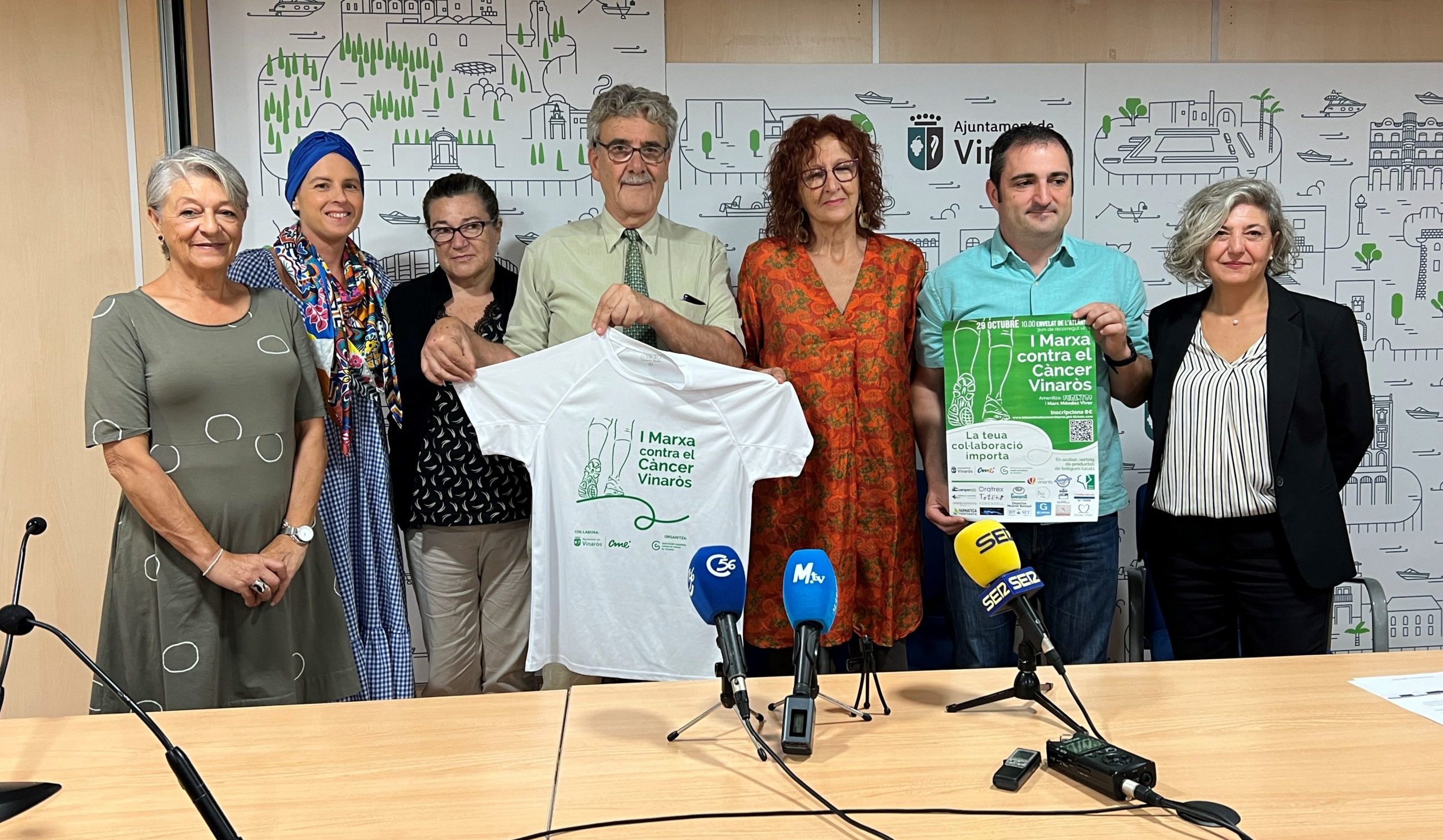 Vinaròs acollirà la I Marxa Contra el Càncer