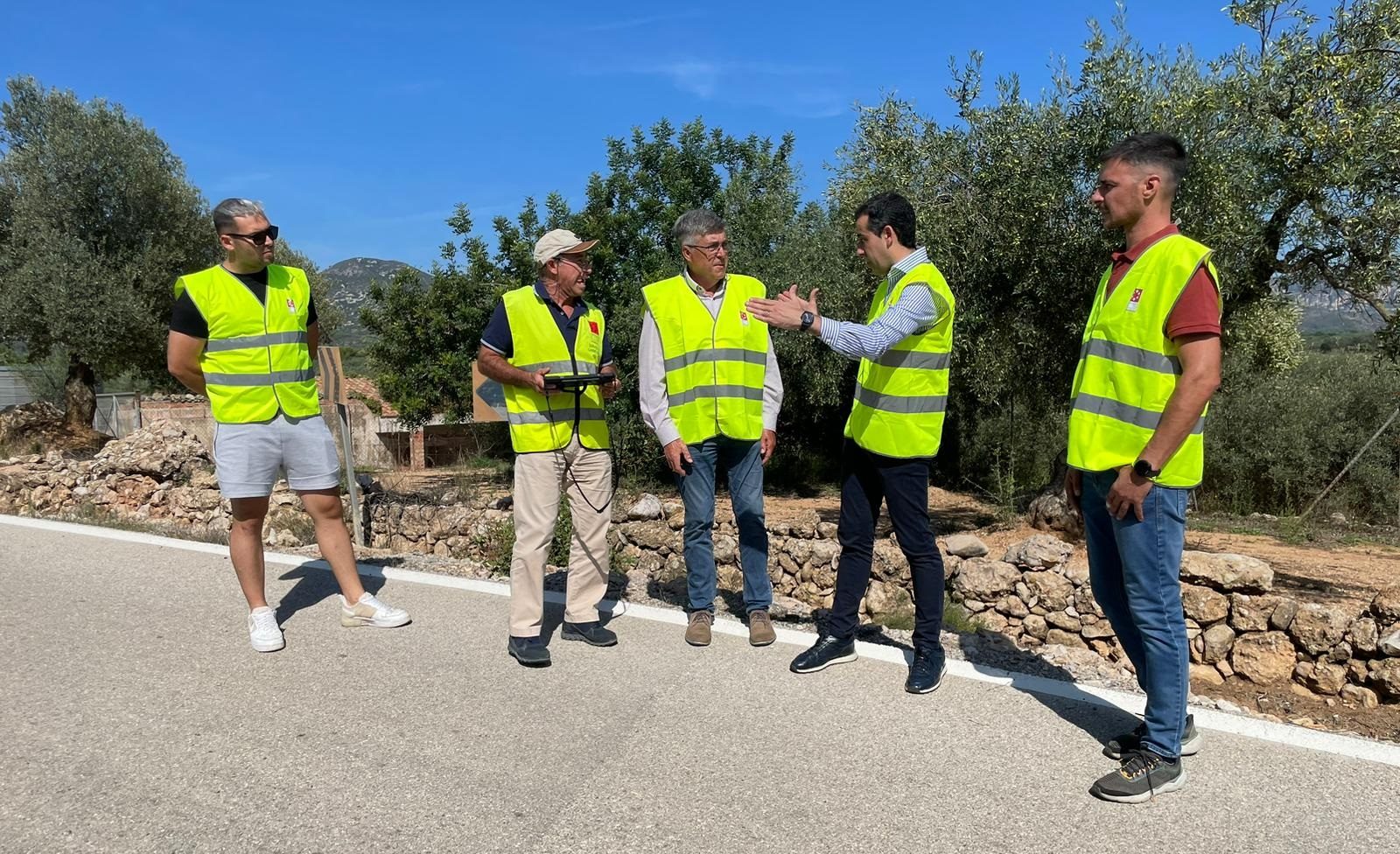 La Diputació actua en El Ballestar i Rossell per a millorar la CV-100 i la CV-105 amb més d'1,2 M