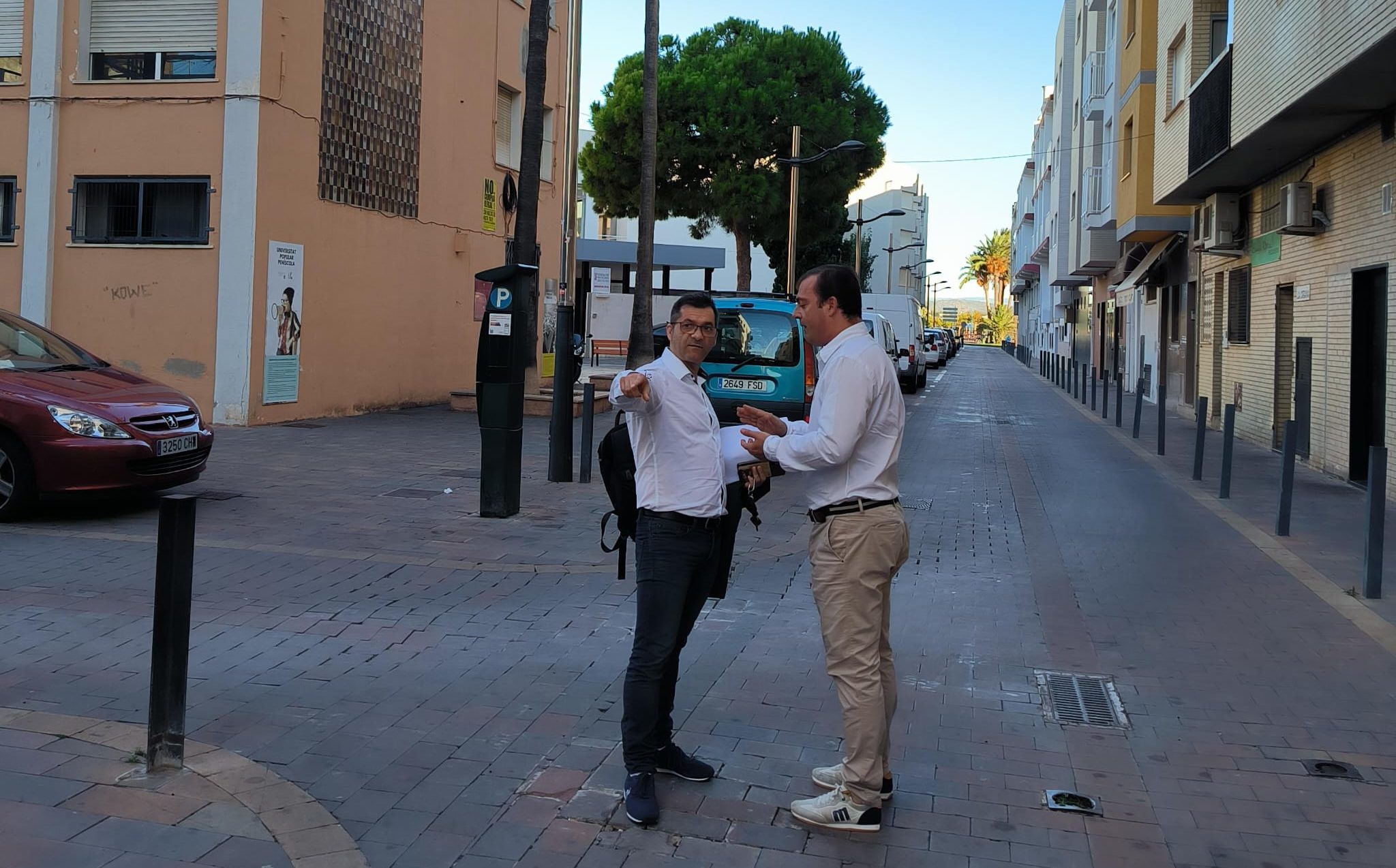 Peníscola dona llum verda a les obres de millora dels carrers Pescadors i Río