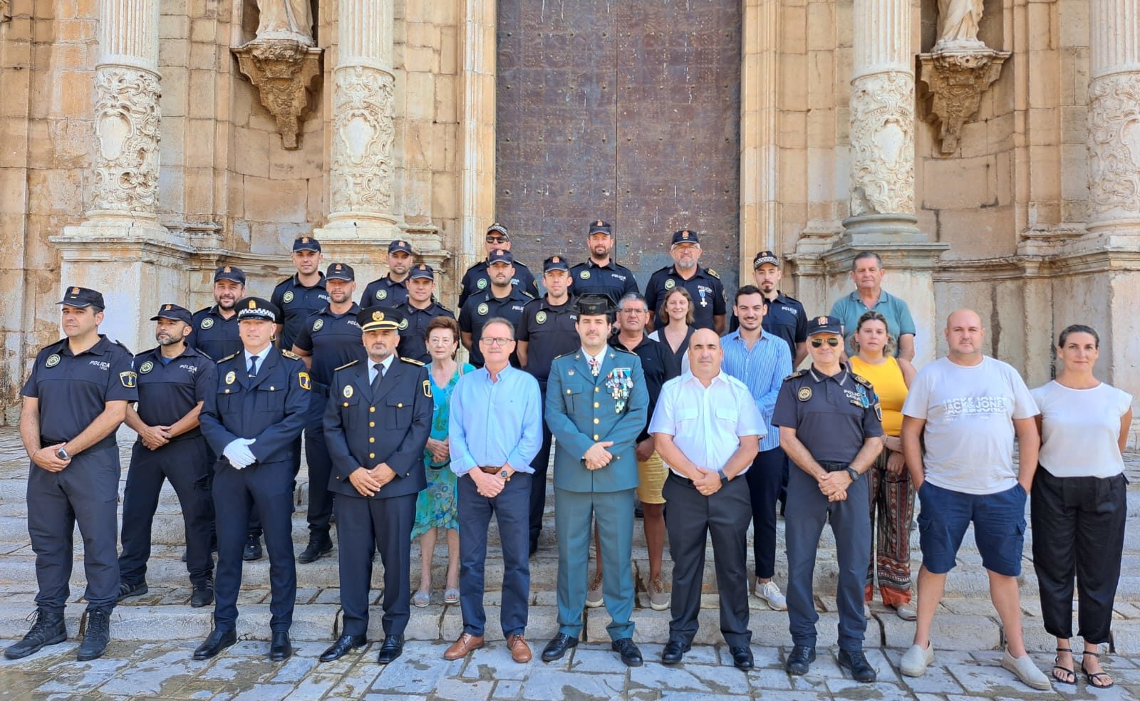 La Policia Local d'Alcalà-Alcossebre celebra el Dia del Patró Sant Miquel Arcàngel