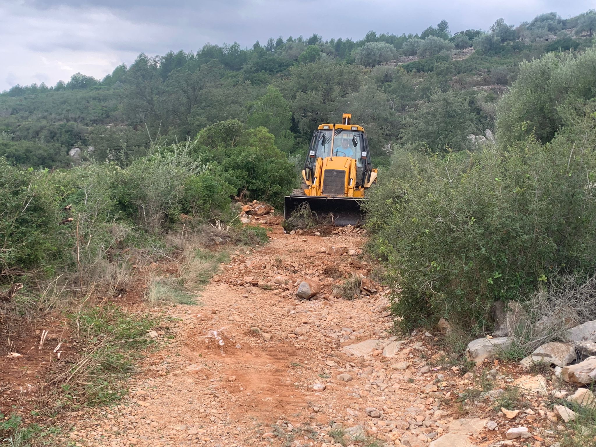 Santa Magdalena millora els camins rurals del seu terme municipal