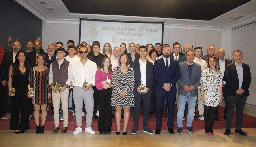 La Diputació reconeix l'esforç i dedicació dels esportistes en la XXVI Gala de l'Esport