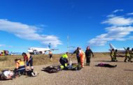L'aeroport avalua la seua capacitat de resposta i de coordinació de mitjans en un simulacre d'accident