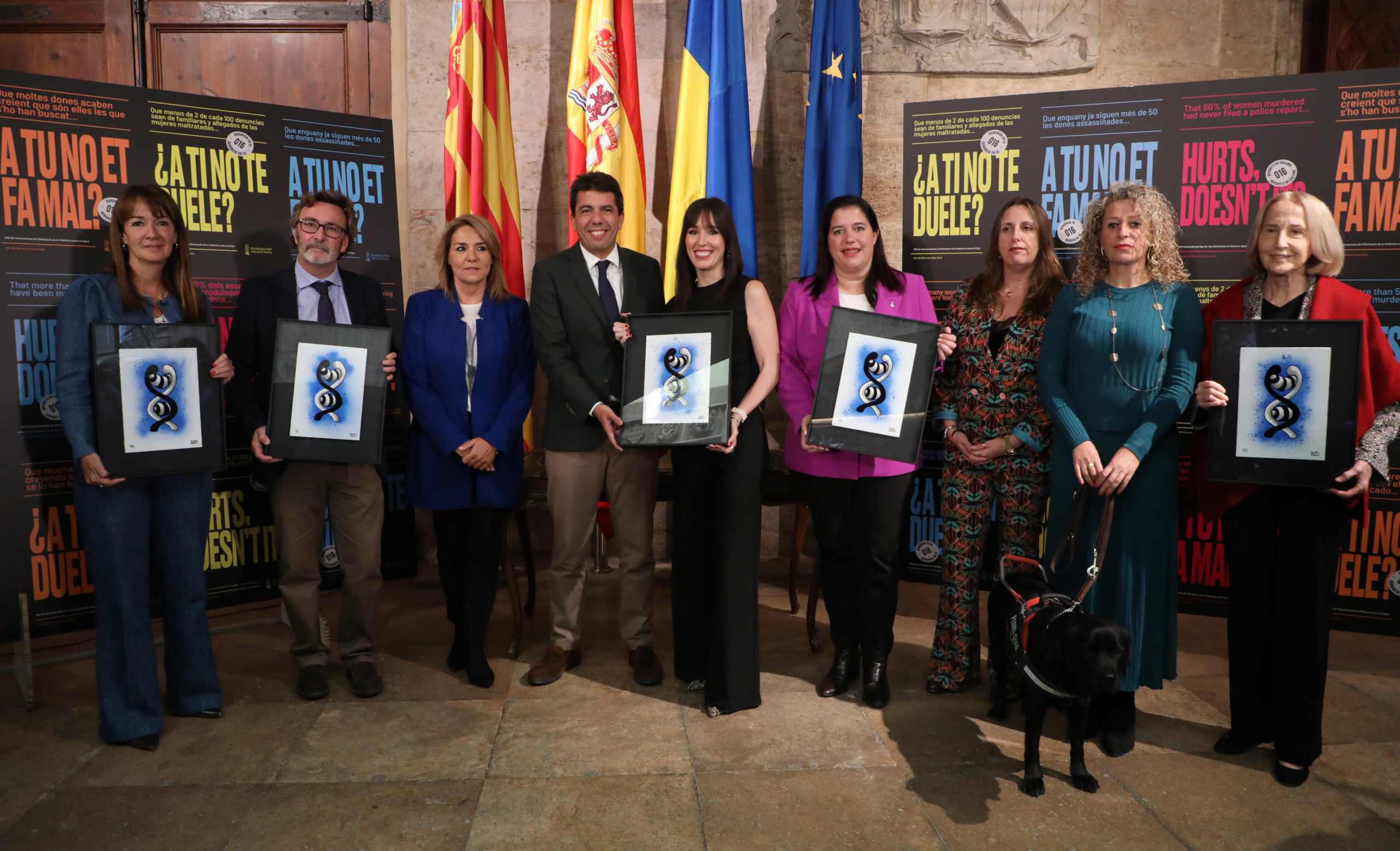 Mazón: «L'eliminació de la violència contra la dona és una qüestió d'Estat que requereix unitat»