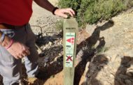 Traiguera millora la senyalització de la xarxa de camins i senders 100K BTT