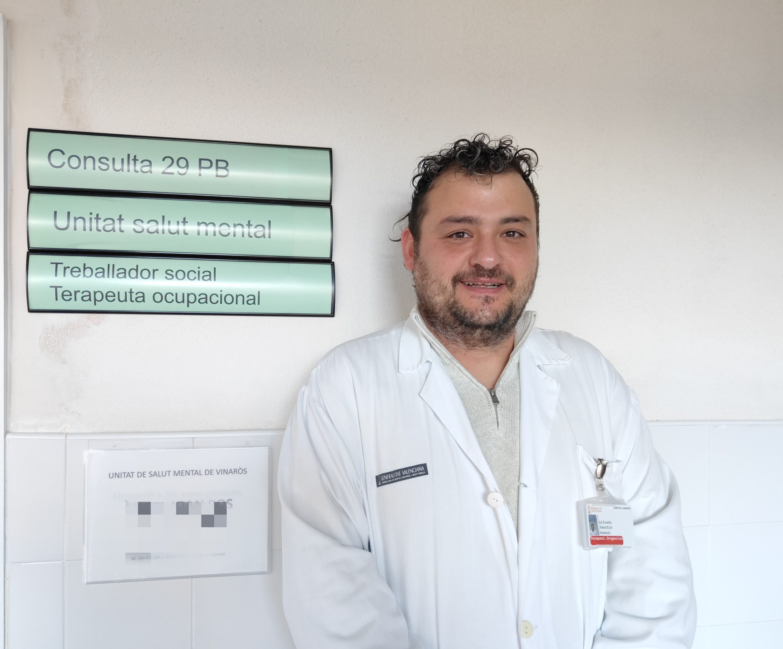 El Departament de Salut de Vinaròs incorpora un terapeuta ocupacional