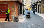 Vinaròs aplica un tractament antilliscant als carrers Major i Sant Cristòfol