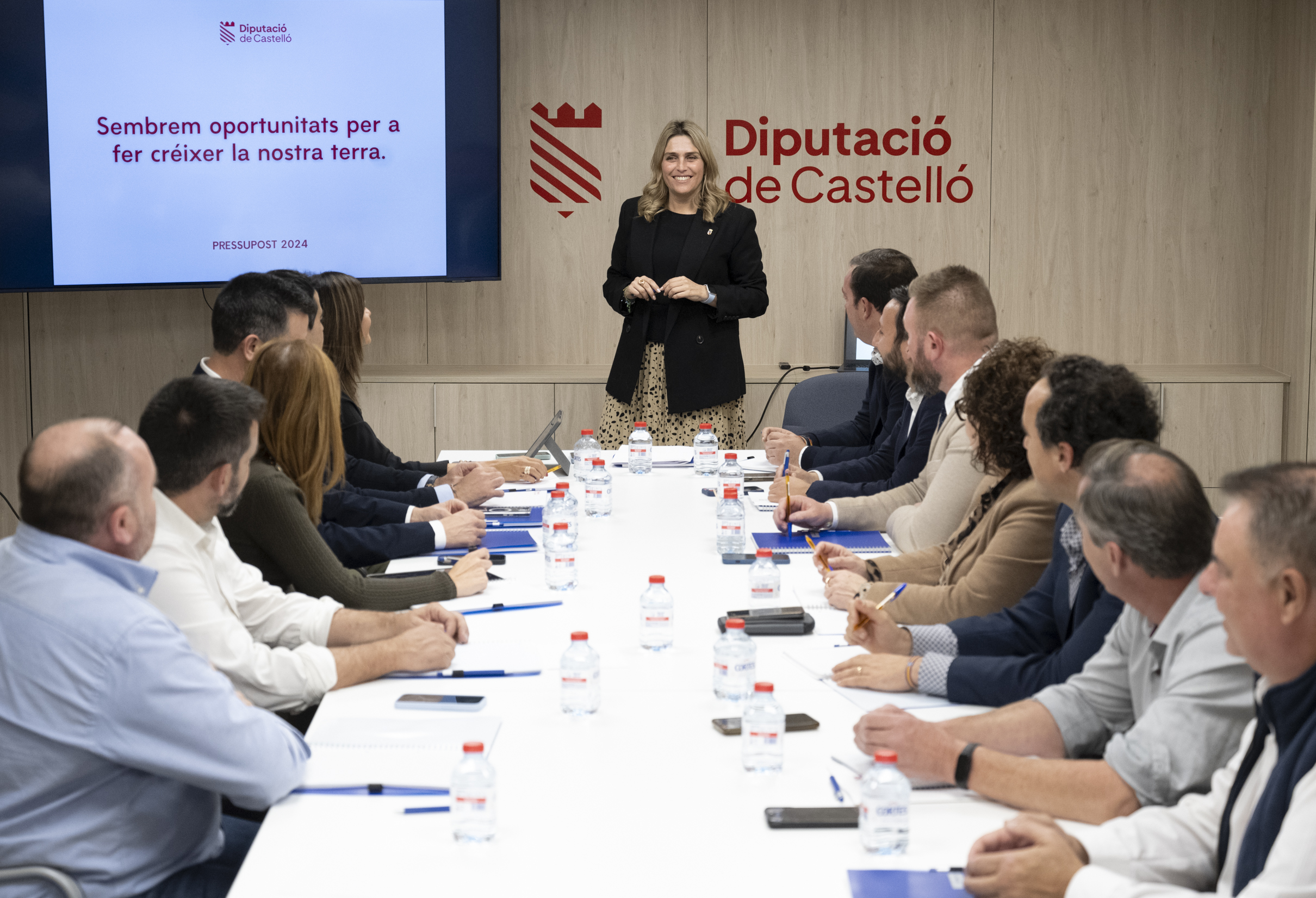 Marta Barrachina posa el focus en l'impuls i la generació d'oportunitats als pobles amb 57 M per a 2024