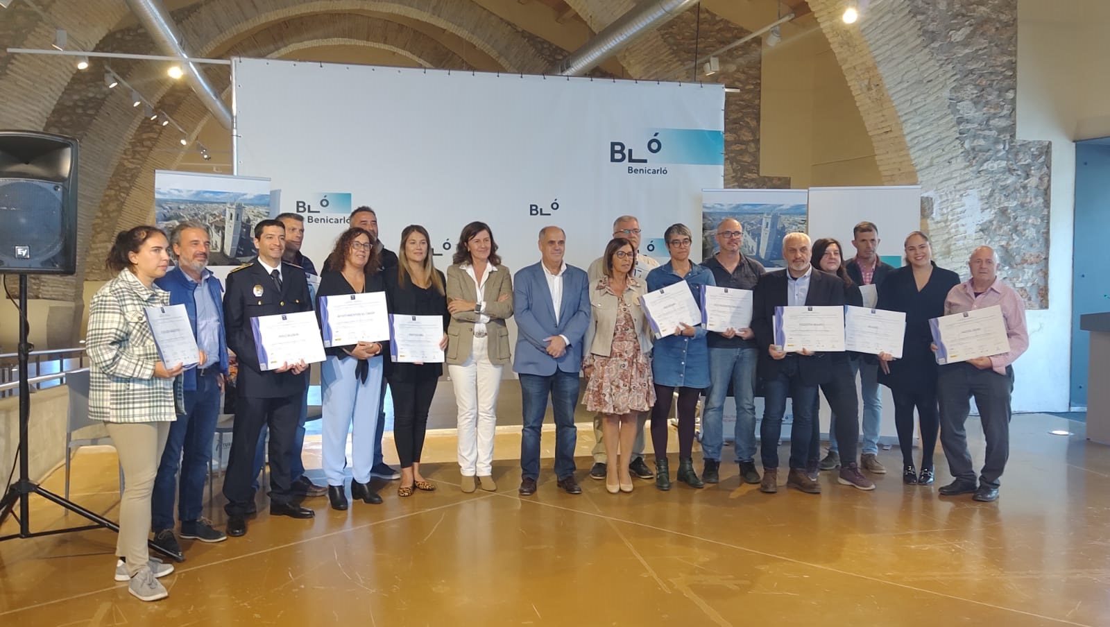 Turisme lliura els distintius Sicted de qualitat turística a entitats i serveis turístics de Benicarló