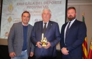 El Servigroup Peníscola, premiat com a Millor Club del 2023 en la Gala de l'Esport Provincial