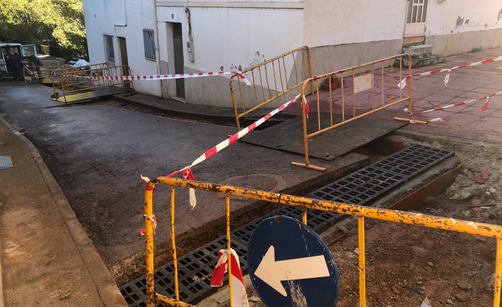 Santa Magdalena realitza millores en la xarxa separativa d'aigües