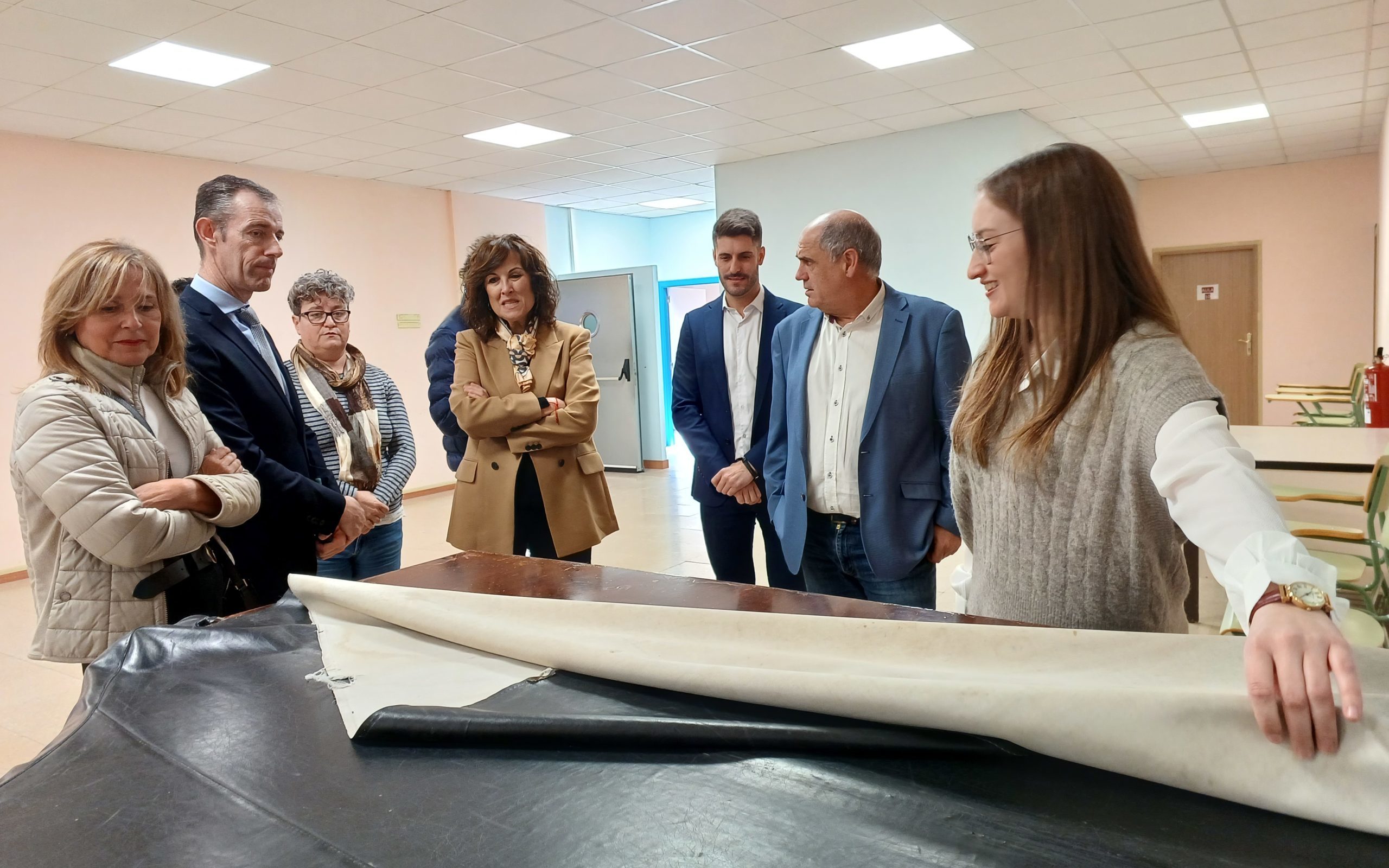 El director general de Centres Docents visita el Conservatori Mestre Feliu de Benicarló
