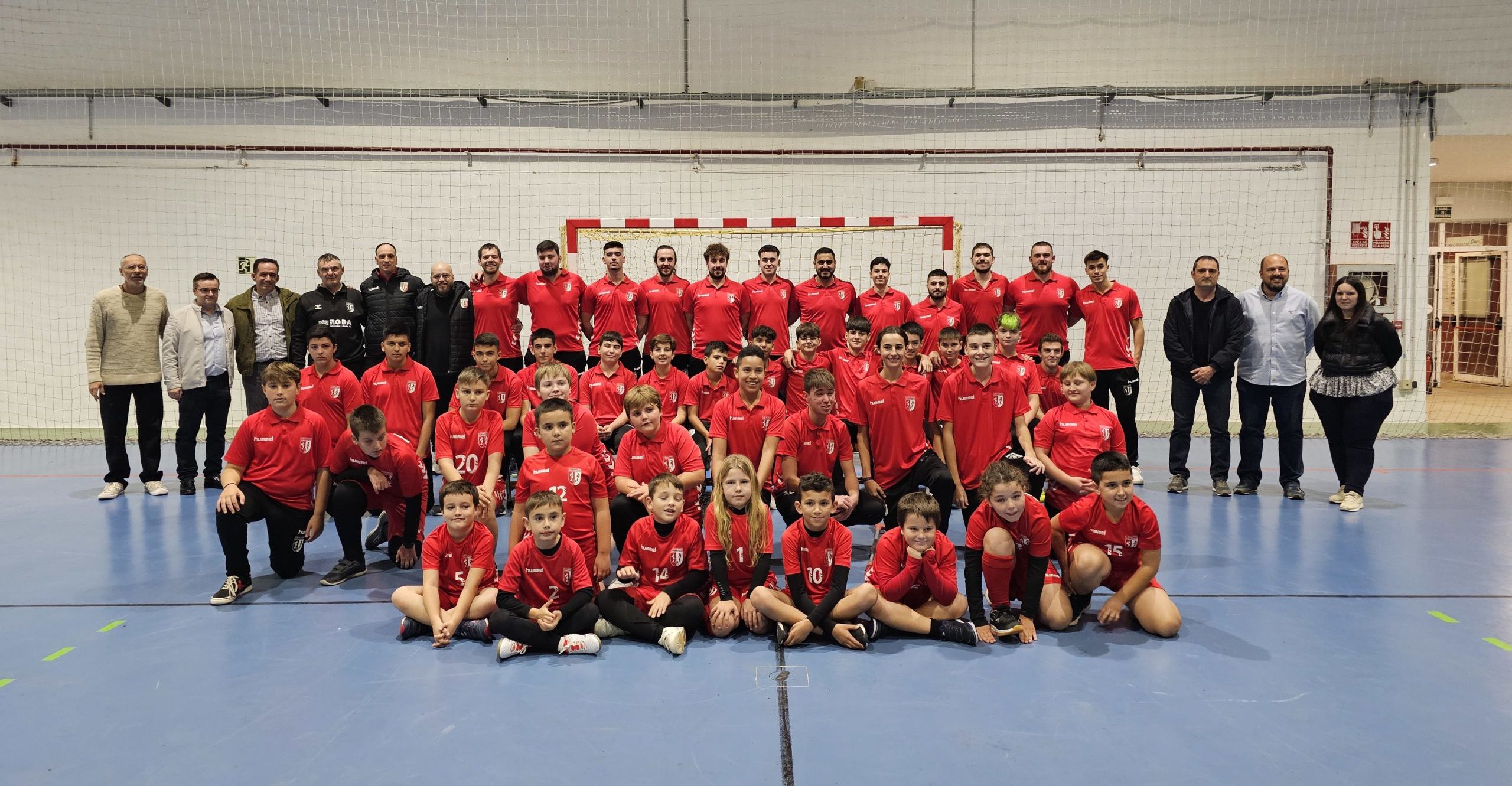 Presentació dels equips del Club Balonmano Vinaròs 2023/2024