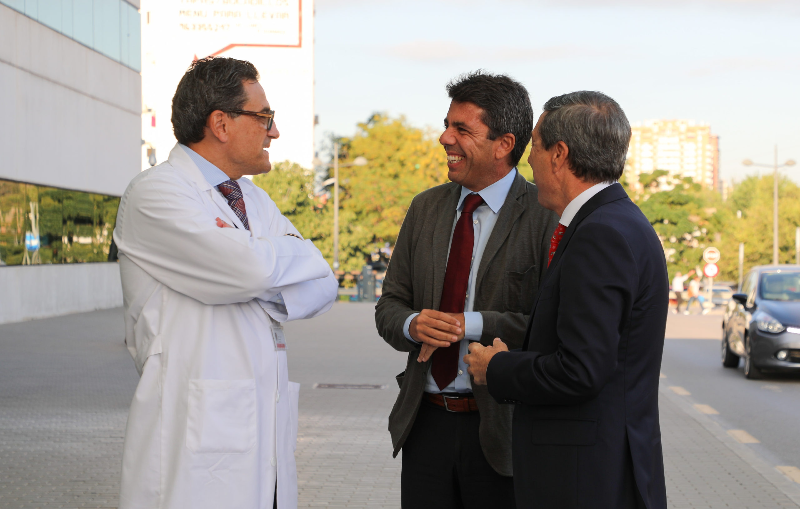 Mazón felicita el personal sanitari per aconseguir un «rècord» en trasplantaments renals