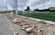 El camp de futbol de Sant Mateu comptarà amb una nova tanca