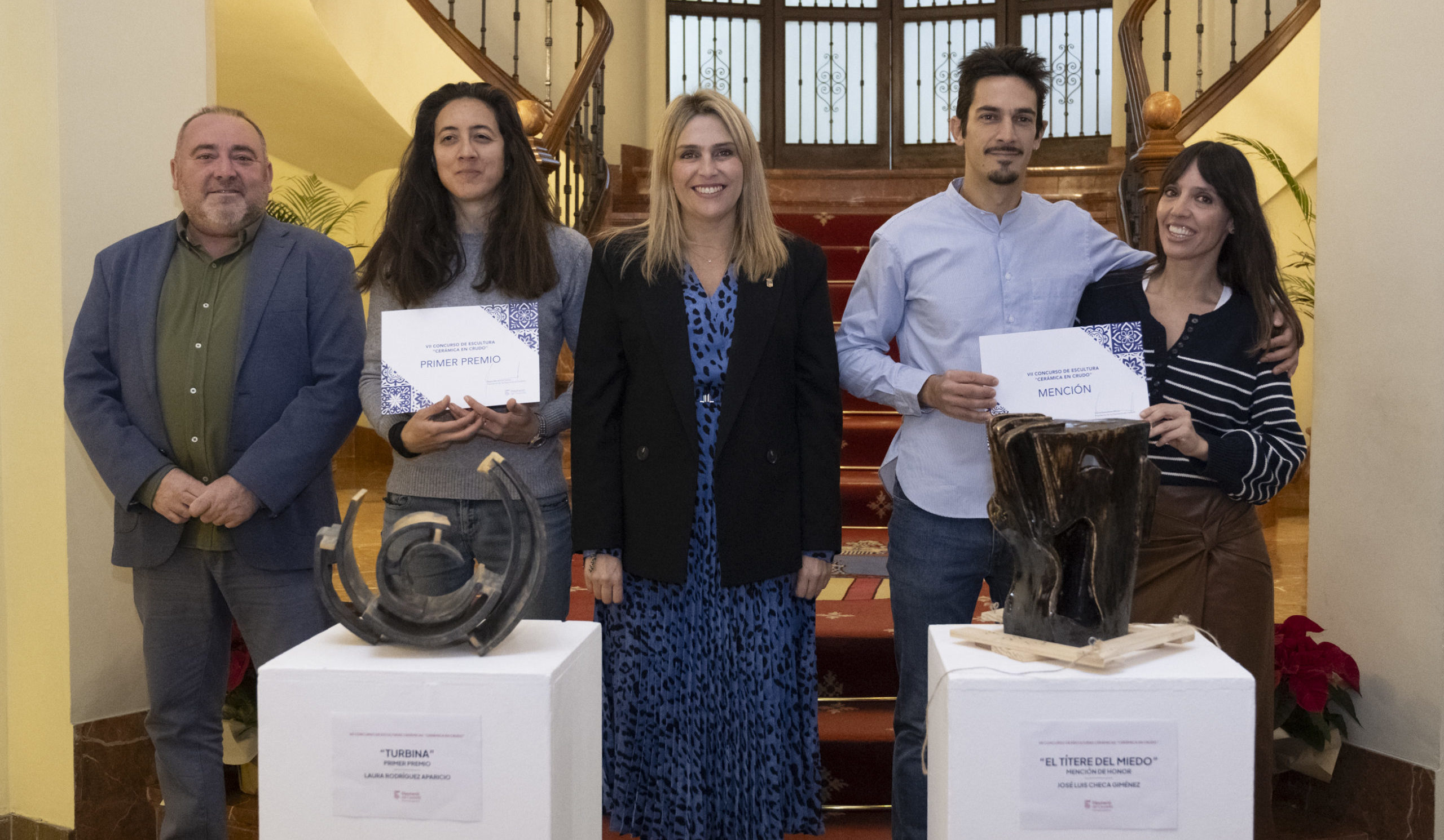 L'escultura «Turbina» guanya el VII Concurs Ceràmica en Cru de la Diputació
