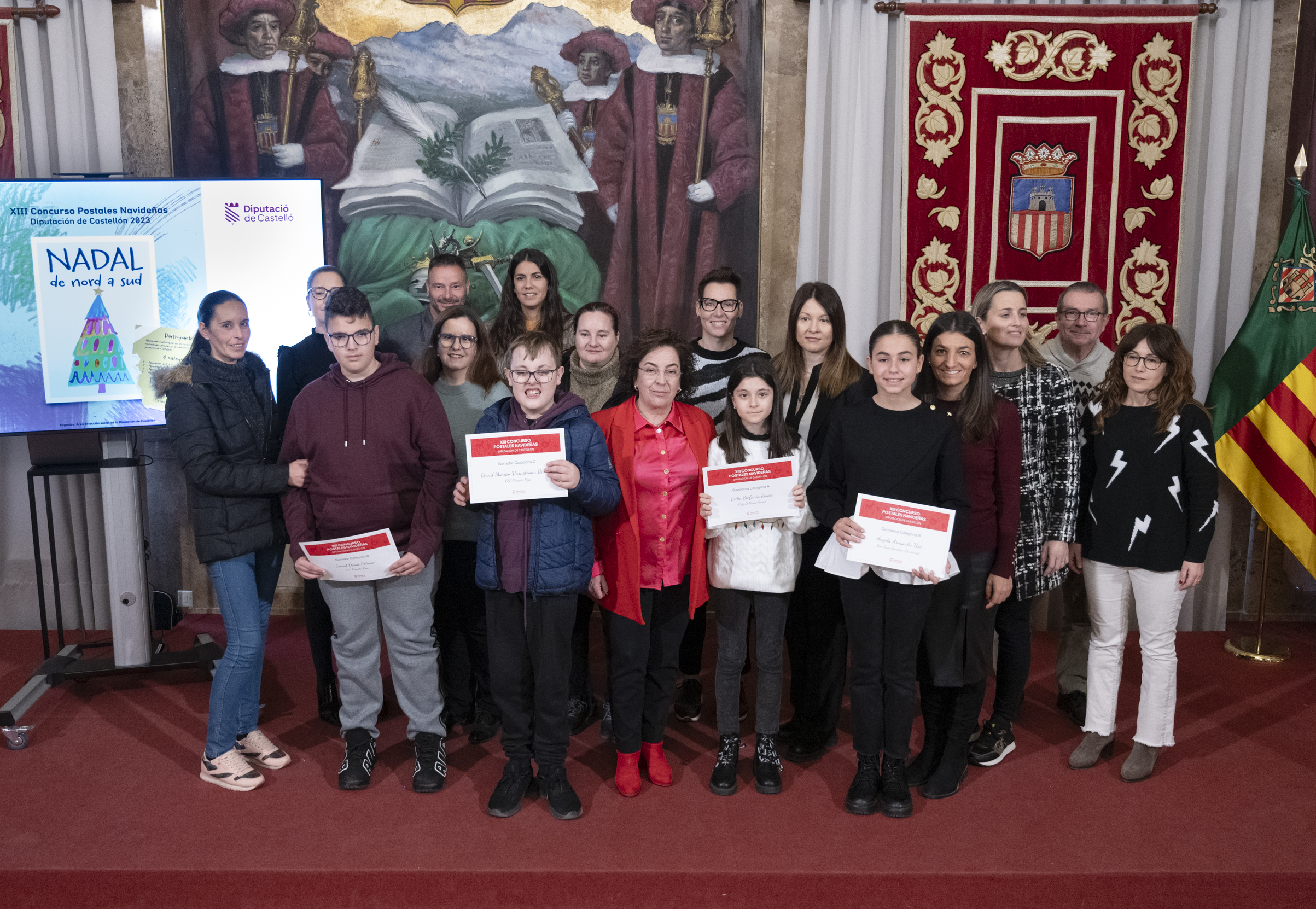 La Diputació premia la creativitat i la màgia dels guanyadors del Concurs Provincial de Postals