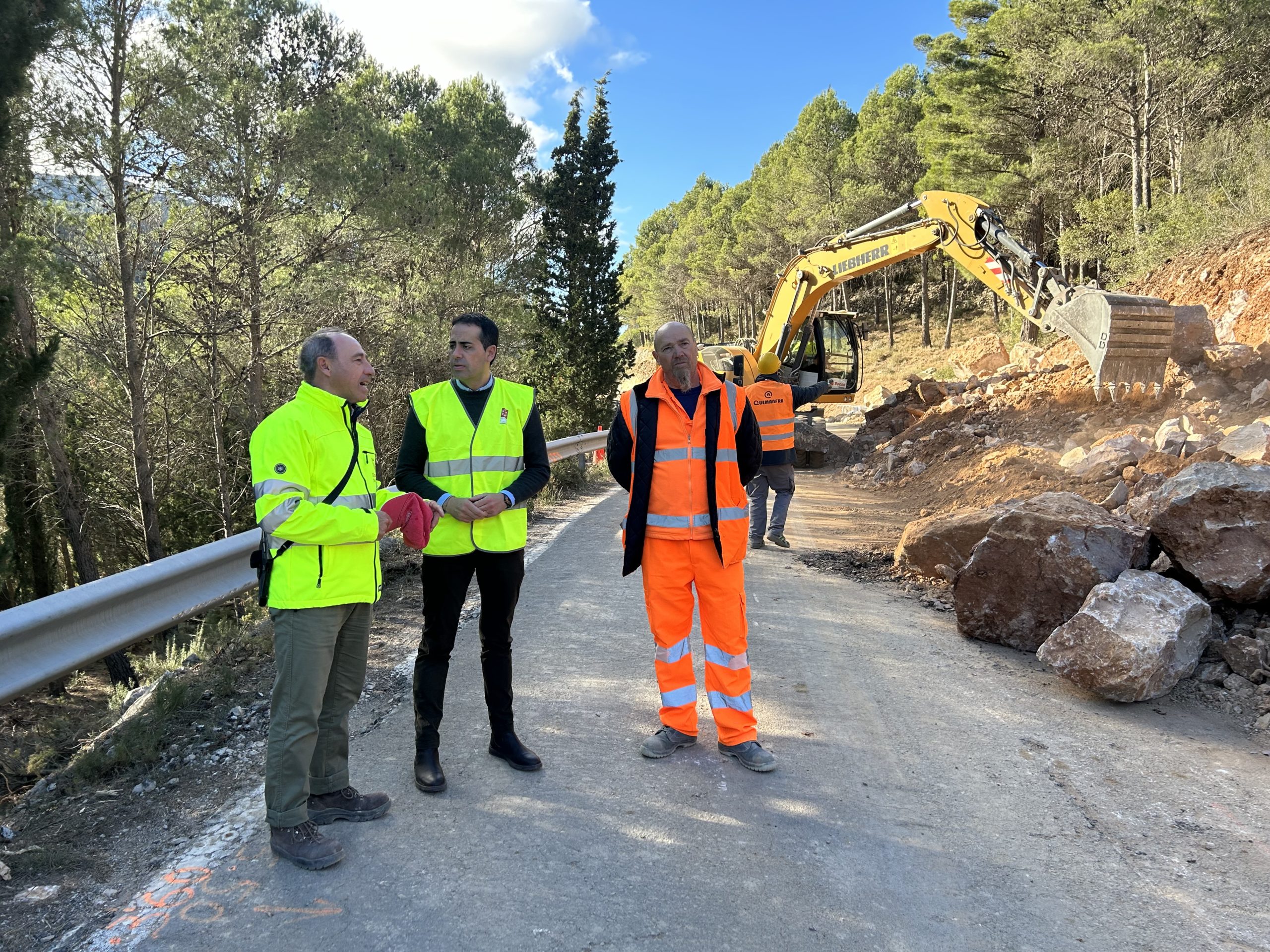 La Diputació avança a «bon ritme» en els treballs de millora del conjunt de la xarxa viària