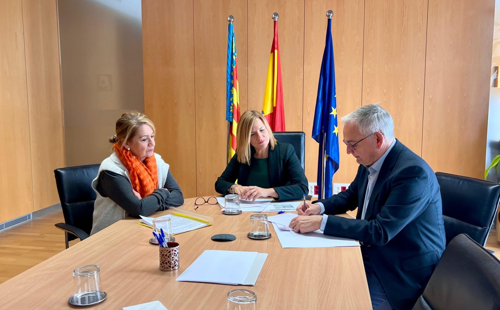 Bernabé: «El Corredor Mediterrani és una realitat imparable fruit del compromís d'este Govern»