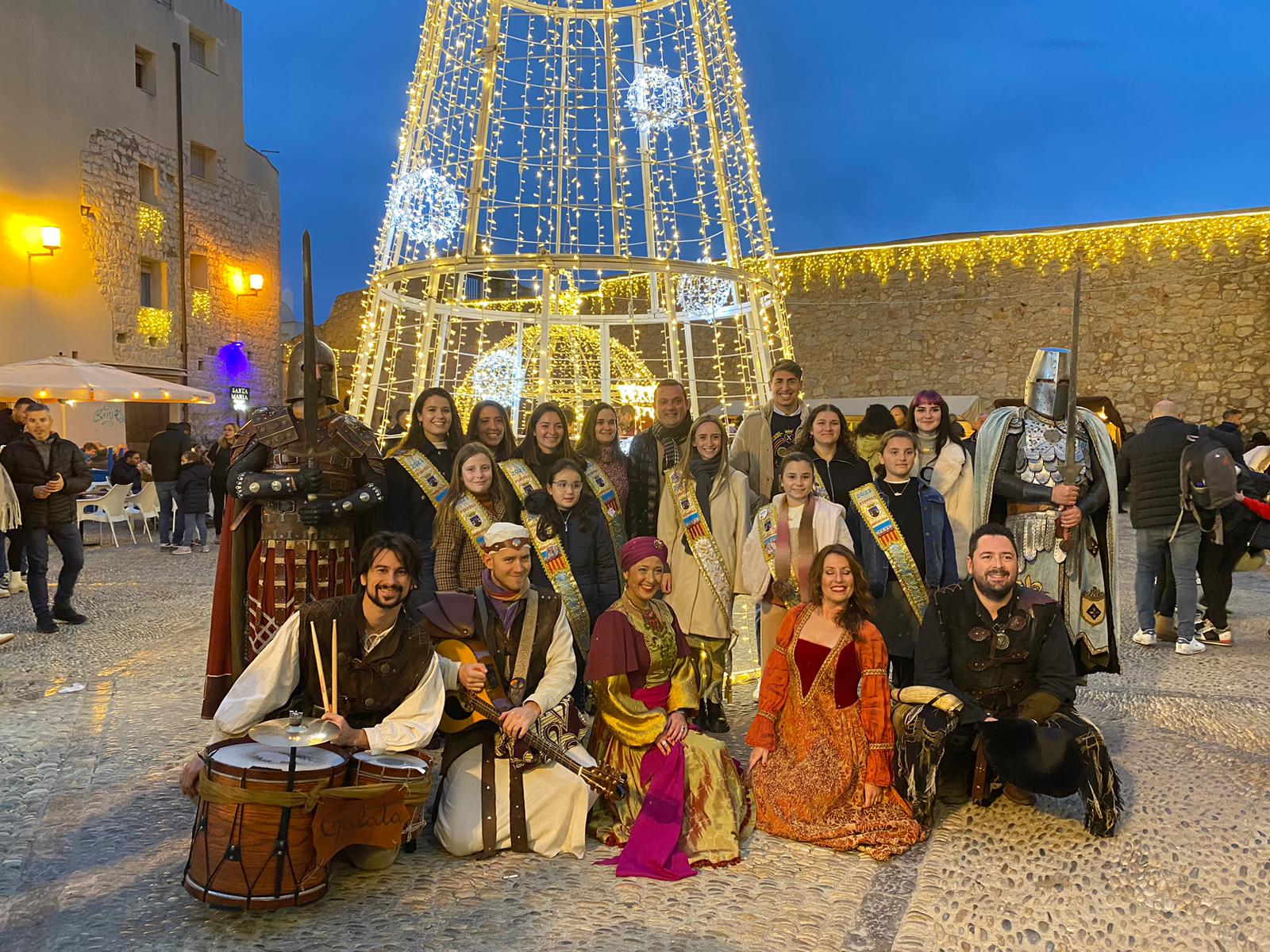 Peníscola inaugura el Mercat Medieval en la ciutadella emmurallada