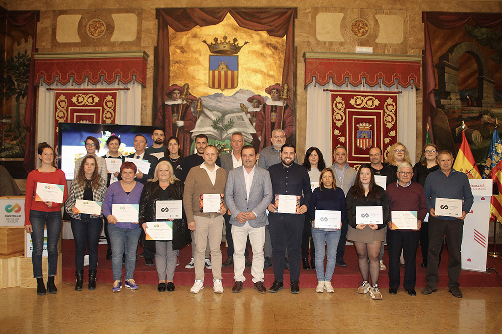La Diputació incorpora 28 empreses certificades amb la marca gastronòmica Castelló Ruta de Sabor