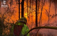 Incendi d'un vehicle entre Les Useres i La Barona afecta'n a massa forestal