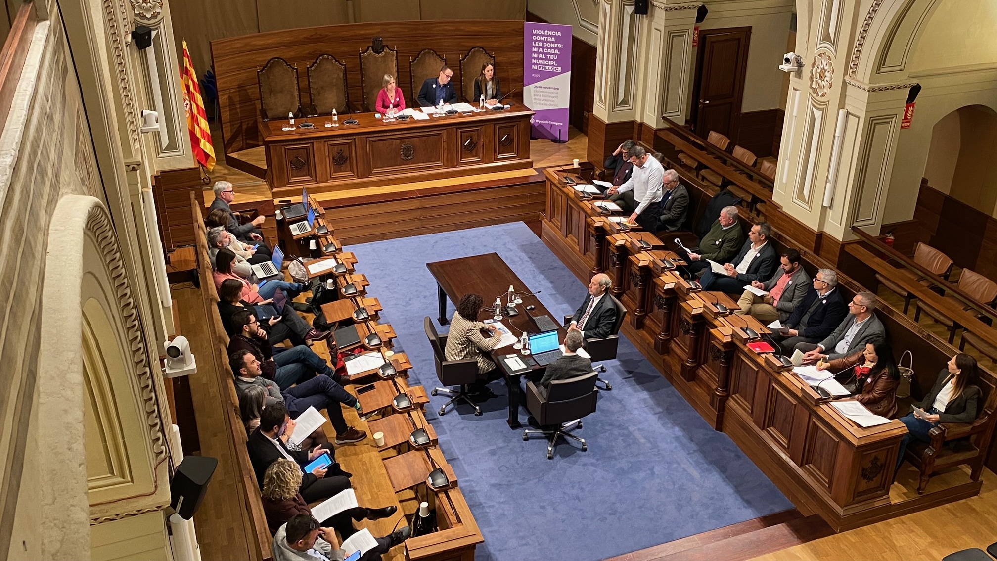 El ple de la Diputació de Tarragona aprova els pressupostos per a 2024, xifrats en 208,5 M