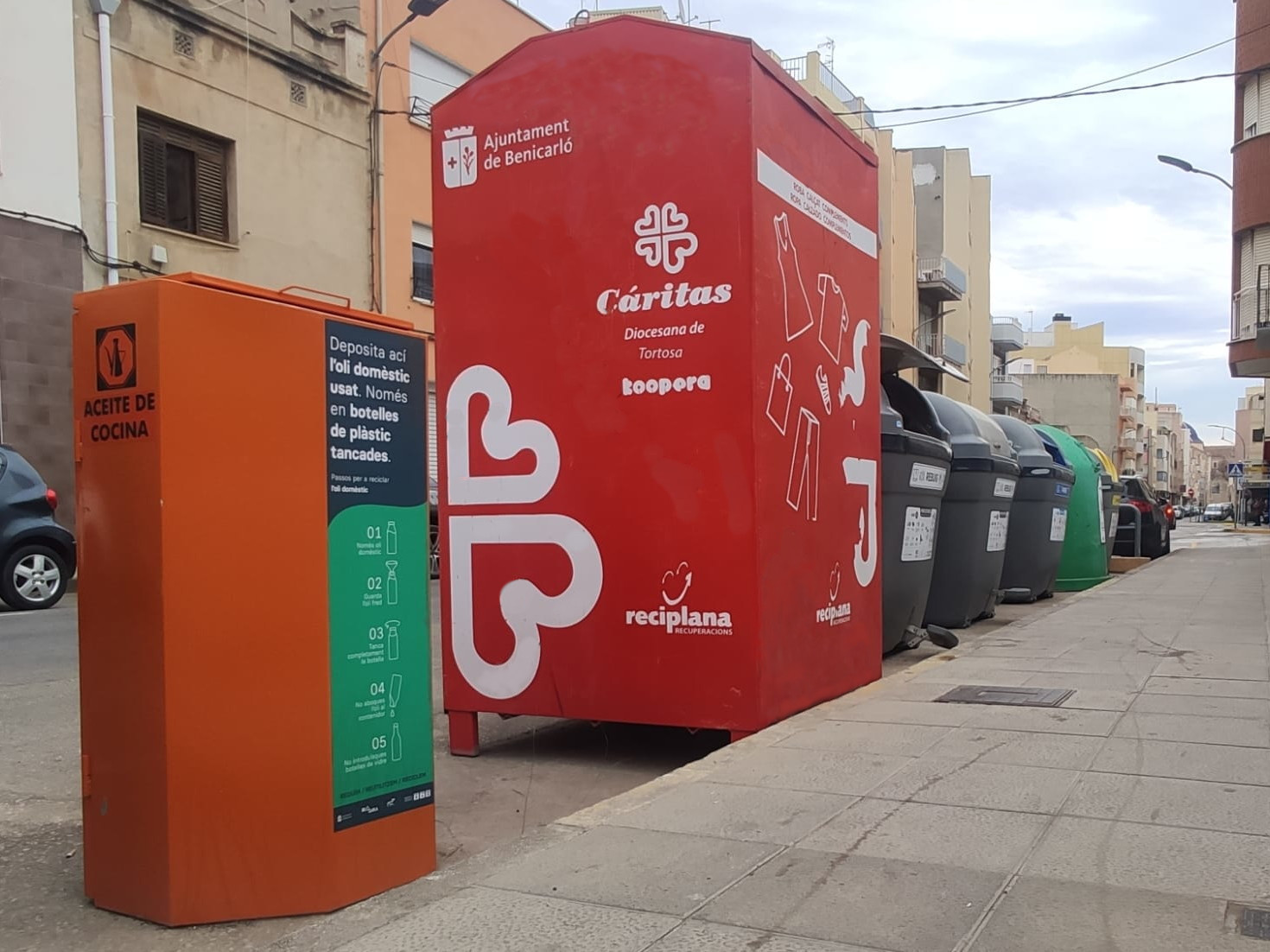 Benicarló recicla prop de tres mil litres d’oli vegetal durant tot el 2023