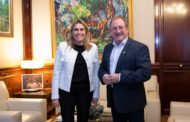 L'alcalde de Santa Magdalena es reuneix amb la presidenta de la Diputació 