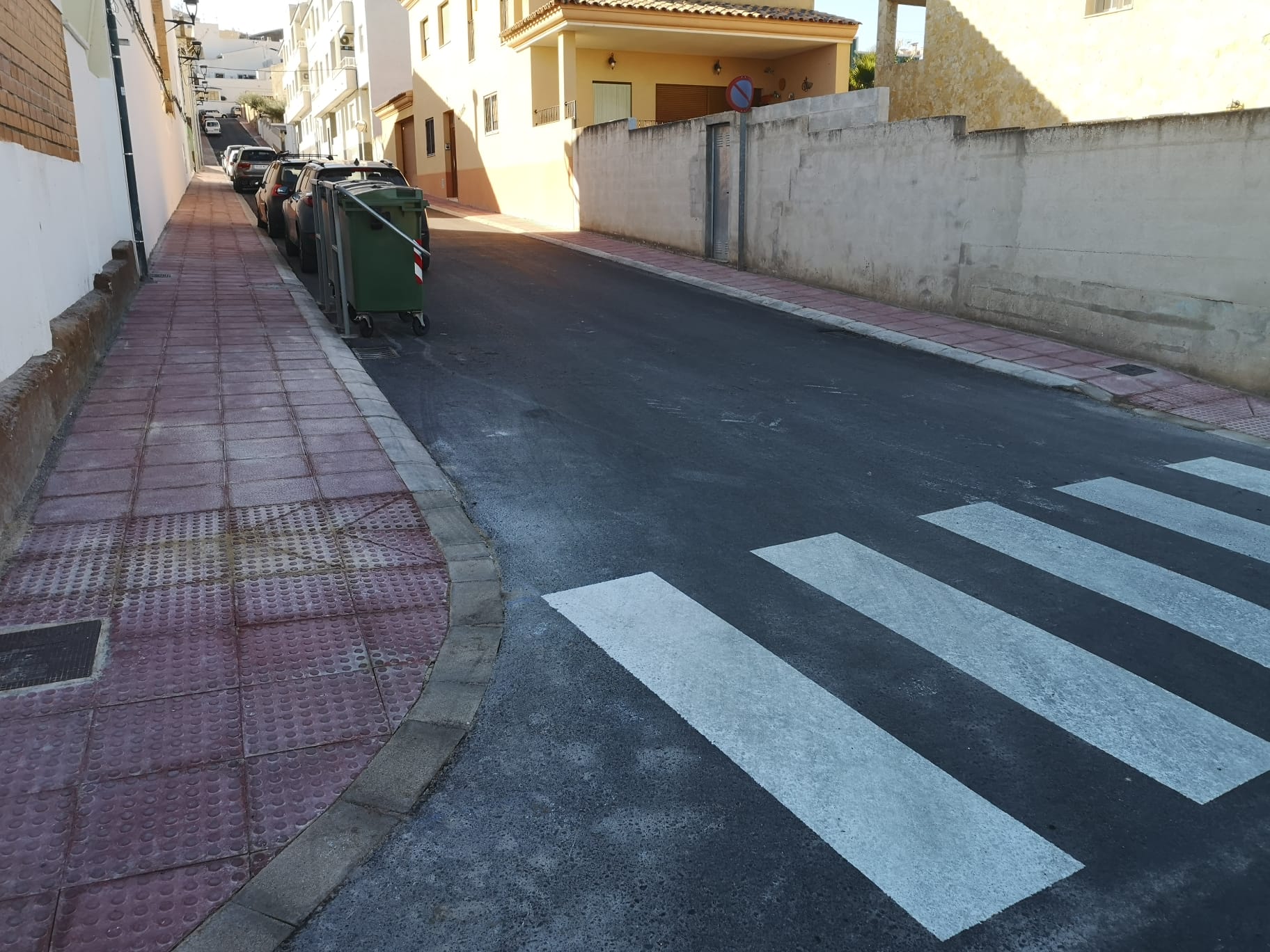 Finalitzen les obres d’adequació del carrer d’Agustí Mercé de Càlig