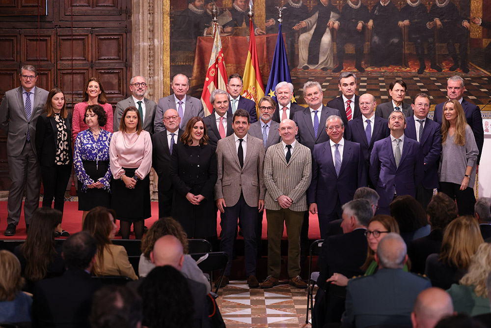 Mazón reivindica «la política del consens» defesa pel professor Broseta