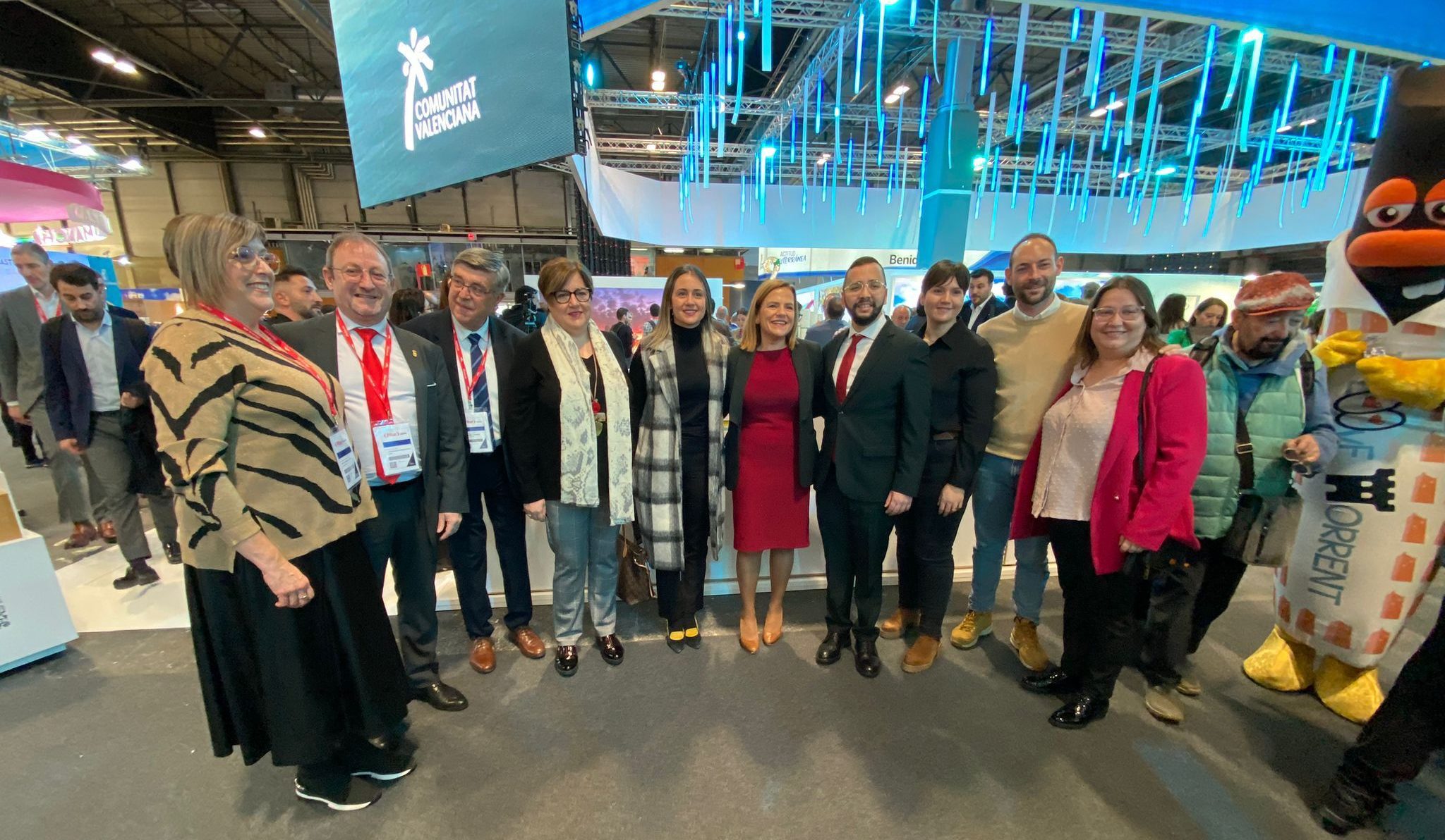 L'alcalde de Santa Magdalena participa en el Dia de la Comunitat Valenciana a FITUR