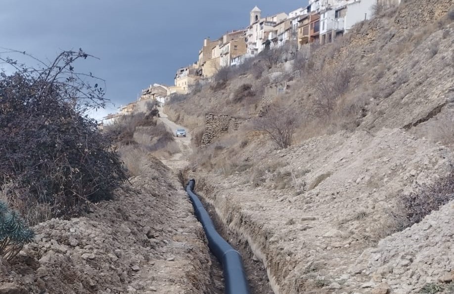 Vilafranca millora un col·lector d'aigua al camí Reial
